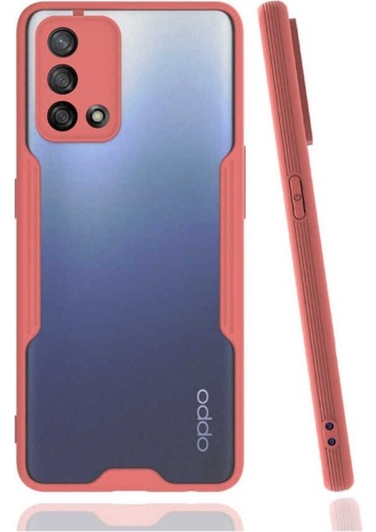 Oppo A74 4g Uyumlu Kılıf Zore Parfe Kapak, Pembe