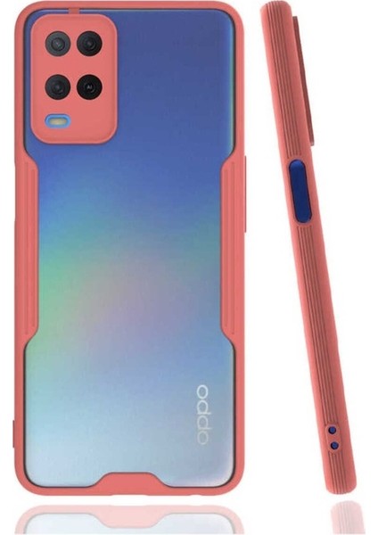 Oppo A54 4g Uyumlu Kılıf Zore Parfe Kapak, Pembe