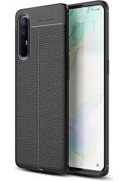 Oppo Reno 3 Pro 5g Uyumlu Kılıf Zore Niss Silikon Kapak, Siyah