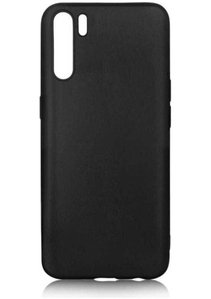 Oppo A91 Uyumlu Kılıf Zore Premier Silikon Kapak, Siyah