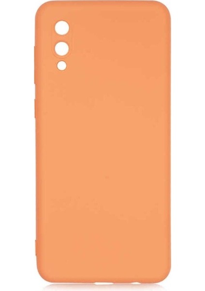 Samsung Galaxy A02 Uyumlu Kılıf Zore Mara Lansman Kapak, Turuncu