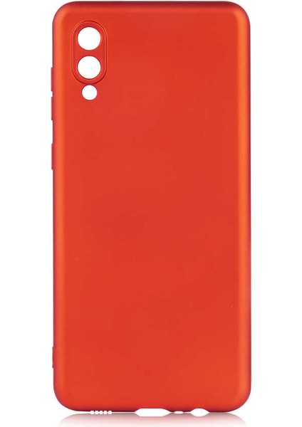 Samsung Galaxy A02 Uyumlu Kılıf Zore Premier Silikon Kapak, Kırmızı