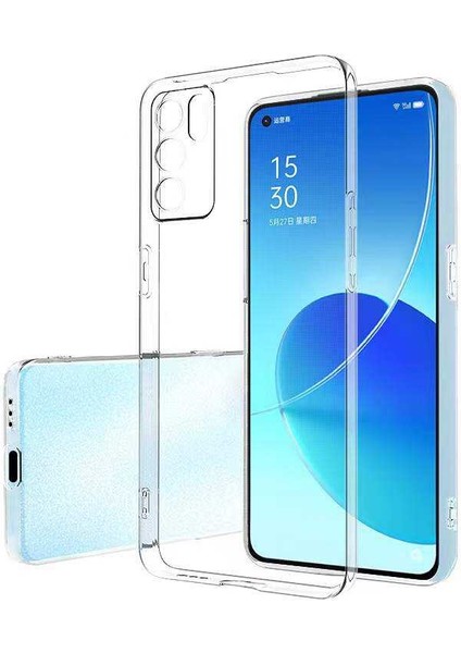 Oppo Reno 6 4g Uyumlu Kılıf Zore Süper Silikon Kapak