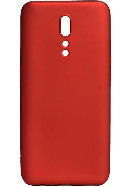 Oppo Reno Z Uyumlu Kılıf Zore Premier Silikon Kapak, Kırmızı