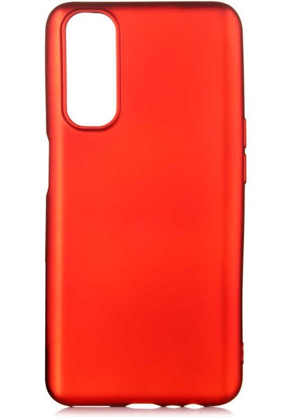 Realme 7 Uyumlu Kılıf Zore Premier Silikon Kapak, Kırmızı
