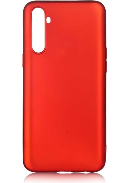 Realme 6 Uyumlu Kılıf Zore Premier Silikon Kapak, Kırmızı