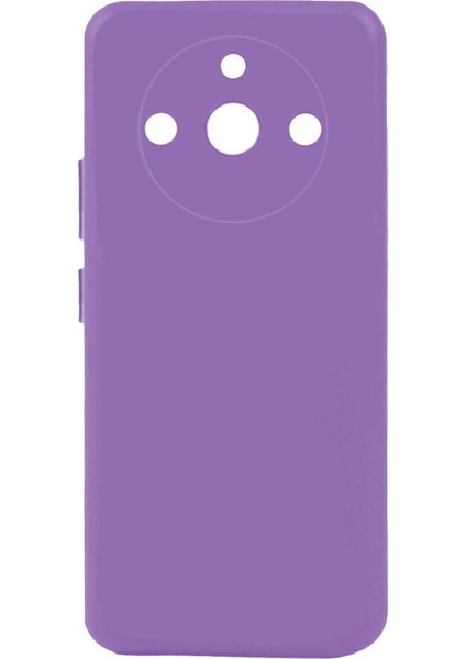 Realme 11 Pro Uyumlu Kılıf Zore Biye Silikon, Lila
