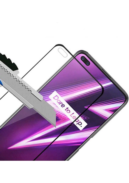 Realme 6 Pro Uyumlu Zore Kenarları Kırılmaya Dayanıklı Cam Ekran Koruyucu fiyatları