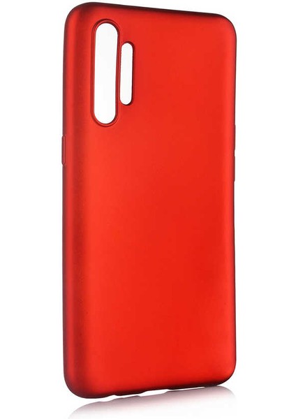 Realme Xt Uyumlu Kılıf Zore Premier Silikon Kapak, Kırmızı