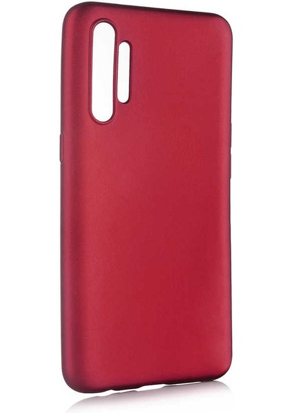 Realme Xt Uyumlu Kılıf Zore Premier Silikon Kapak, Mürdüm