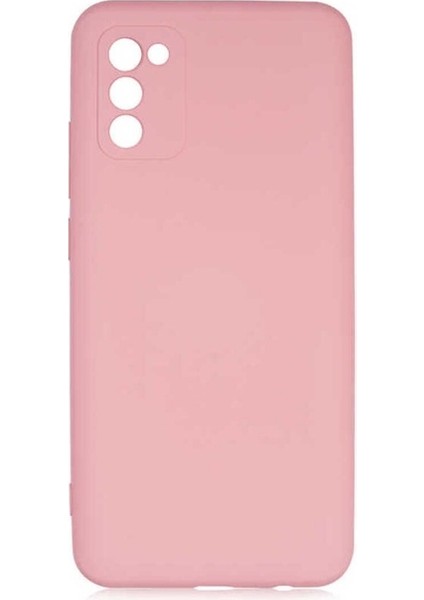 Samsung Galaxy A02S Uyumlu Kılıf Zore Mara Lansman Kapak, Pembe Açık