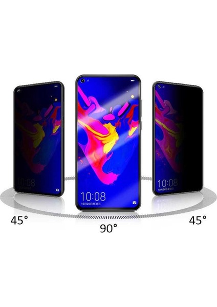 Oppo A36 Uyumlu Davin 5d Privacy Cam Ekran Koruyucu