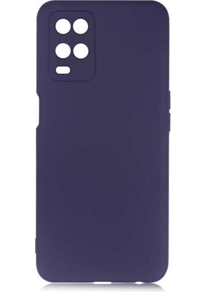 Oppo A54 4g Uyumlu Kılıf Zore Premier Silikon Kapak, Lacivert