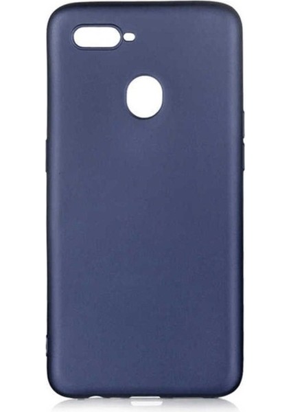Oppo A5S Uyumlu Kılıf Zore Premier Silikon Kapak, Lacivert