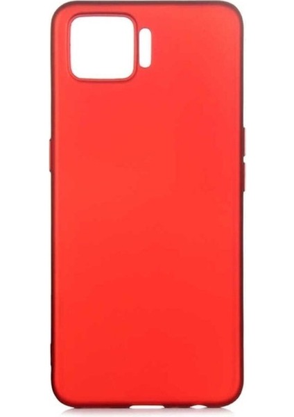 Oppo A73 Uyumlu Kılıf Zore Premier Silikon Kapak, Kırmızı