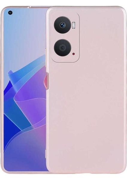 Oppo A76 Uyumlu Kılıf Zore Premier Silikon Kapak, Rose Gold
