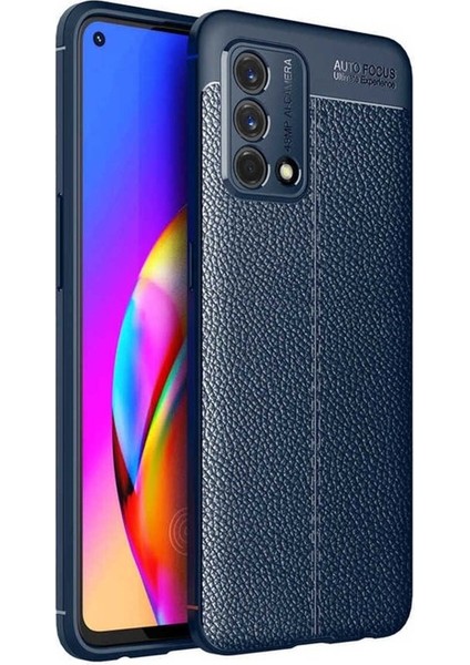 Oppo A74 4g Uyumlu Kılıf Zore Niss Silikon Kapak, Lacivert