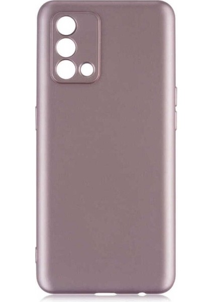 Oppo A74 4g Uyumlu Kılıf Zore Premier Silikon Kapak, Rose Gold