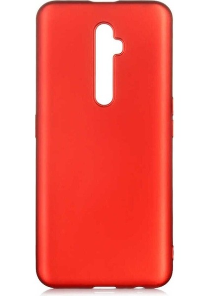 Oppo Reno 2z Uyumlu Kılıf Zore Premier Silikon Kapak, Kırmızı