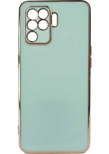 Oppo Reno 5 Lite Uyumlu Kılıf Zore Bark Kapak, Açık Yeşil