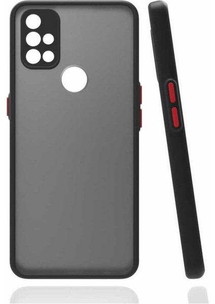 Oneplus Nord N10 5g Uyumlu Kılıf Zore Hux Kapak, Siyah