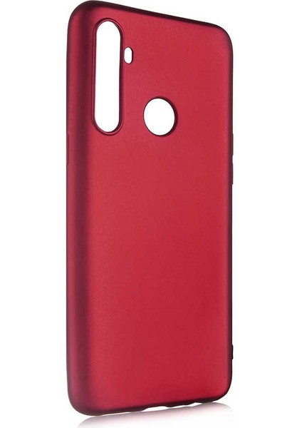 Realme 6i Uyumlu Kılıf Zore Premier Silikon Kapak, Mürdüm