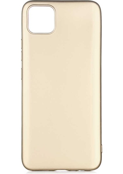 Realme C11 Uyumlu Kılıf Zore Premier Silikon Kapak, Gold