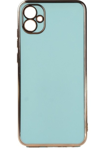 Samsung Galaxy A04E Uyumlu Kılıf Zore Bark Kapak, Mavi Açık