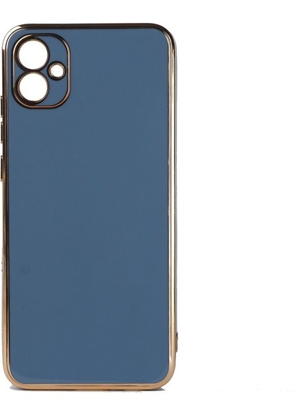 Samsung Galaxy A04E Uyumlu Kılıf Zore Bark Kapak, Mavi