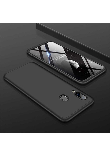 Samsung Galaxy A10S Uyumlu Kılıf Zore Ays Kapak, Siyah