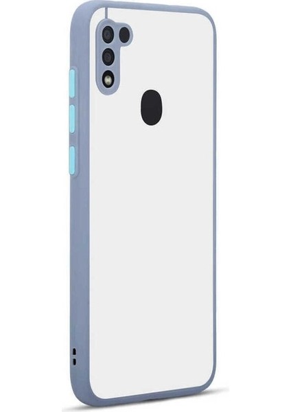 Samsung Galaxy A11 Uyumlu Kılıf Zore Hux Kapak, Mor