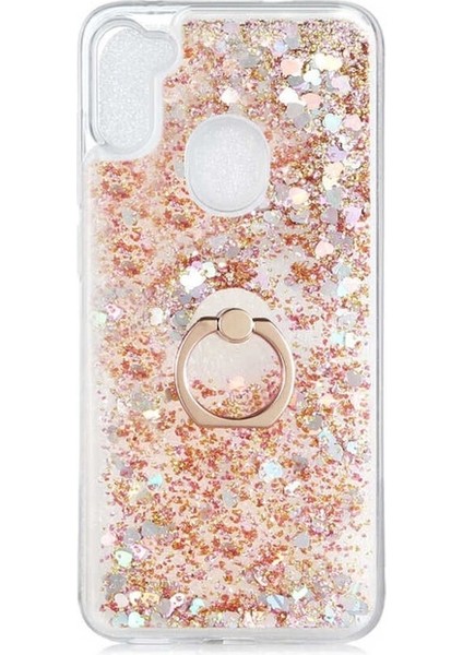 Samsung Galaxy A11 Uyumlu Kılıf Zore Milce Kapak, Gold
