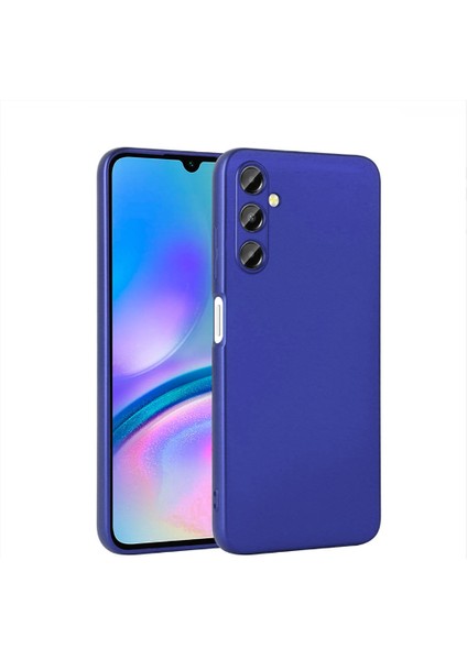 Samsung Galaxy A05S Uyumlu Kılıf Zore Premier Silikon Kapak, Saks Mavi