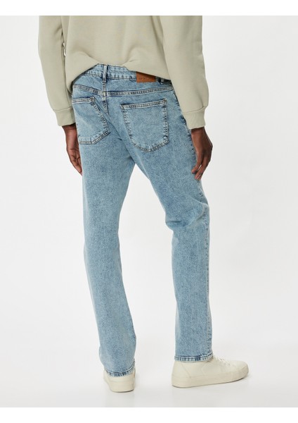 Straight Fit Kot Pantolon - Mark Jean fırsatları