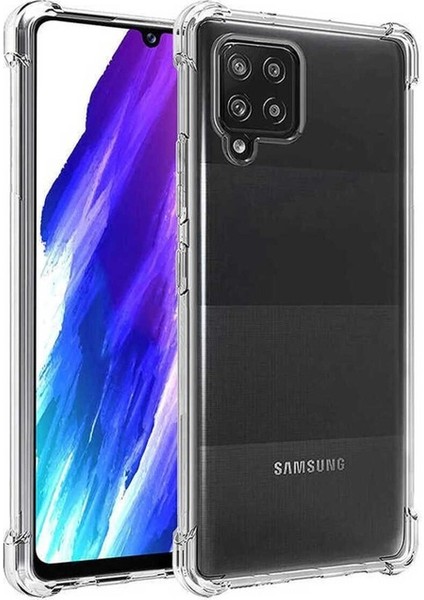 Samsung Galaxy A12 Uyumlu Kılıf Zore Nitro Anti Shock Silikon