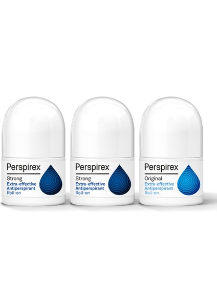 Güçlü Terleme Önleyici 2'li ve Antiperspirant Roll-On 20 ml
