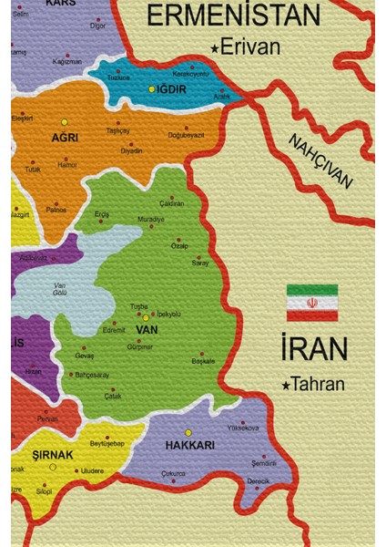 Duvar Örtüsü Detaylı Güncel Türkiye Haritası Kaliteli Kanvas Duvar Halısı fiyatları