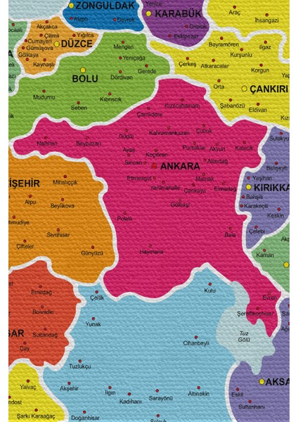 Duvar Örtüsü Detaylı Güncel Türkiye Haritası Kaliteli Kanvas Duvar Halısı modelleri