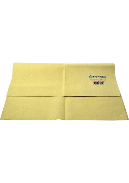 Gfc Life Store Adet) Ponitex 3610 Mikrofiber Güderi Oto Kurulama ve Çok Amaçlı Temizlik Bezi 50X60 Cm.