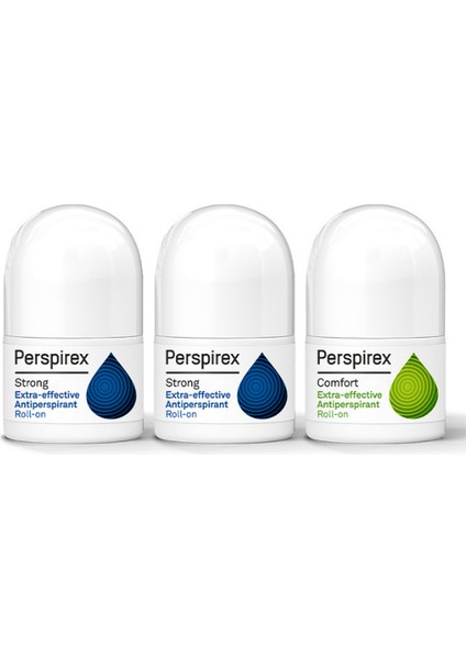 Güçlü Terleme Önleyici 2'li ve Konfor Antiperspirant Roll-On 20 ml