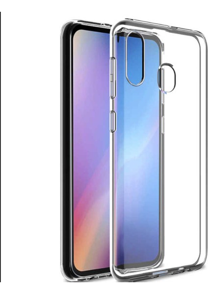 Samsung Galaxy A20 Uyumlu Kılıf Zore Süper Silikon Kapak