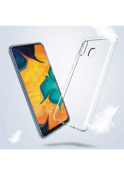 Samsung Galaxy A20 Uyumlu Kılıf Zore Süper Silikon Kapak