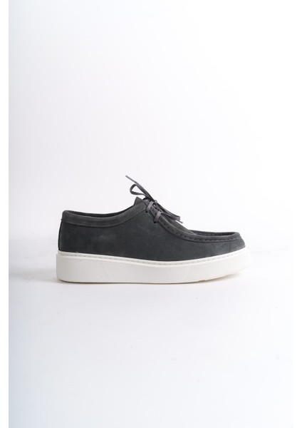 Mubiano Mbsr3535-Gr Erkek Bağcık Detay Günlük Gri Ayakkabı & Loafer fırsatları