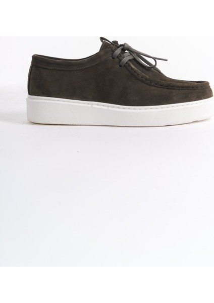 Mubiano Mbsr3535-Hk Erkek Bağcık Detay Günlük Haki Ayakkabı & Loafer