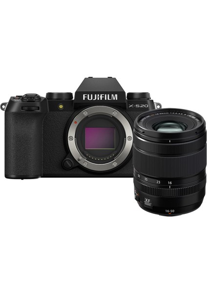 X-S20 Siyah + XF16-50MM Kit
