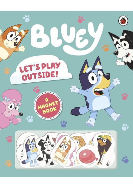 Let's Play Outside!: Magnet Book