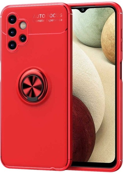 Samsung Galaxy A13 4g Uyumlu Kılıf Zore Ravel Silikon Kapak, Kırmızı
