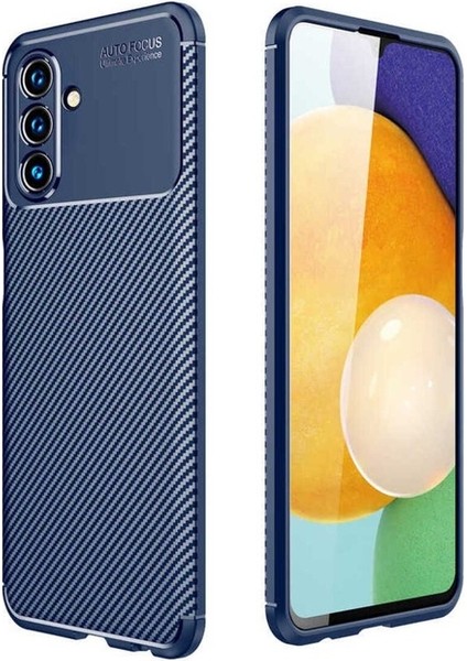 Samsung Galaxy A13 5g Uyumlu Kılıf Zore Negro Silikon Kapak, Lacivert