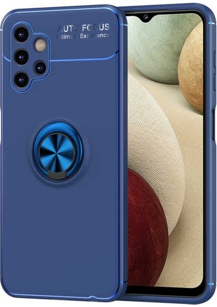 Samsung Galaxy A13 4g Uyumlu Kılıf Zore Ravel Silikon Kapak, Mavi