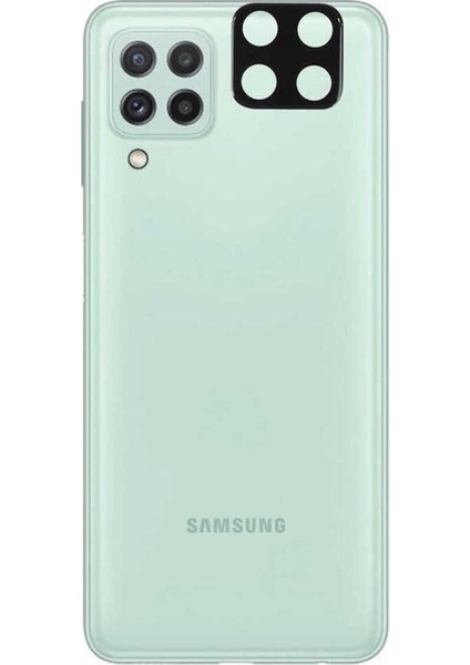 Samsung Galaxy A22 4g Uyumlu Zore 3D Kamera Camı